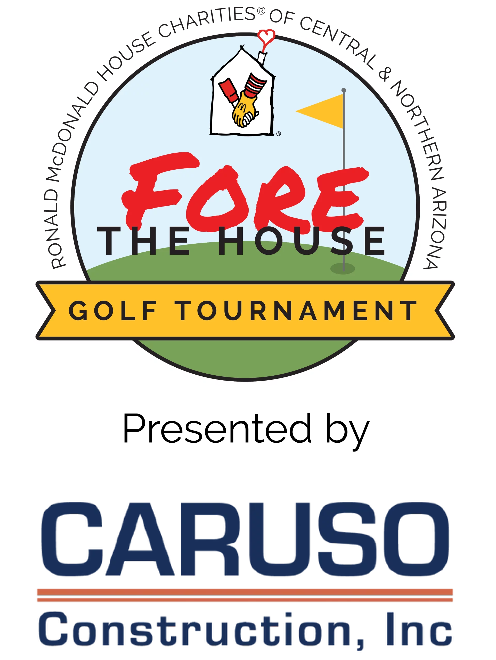 fore the house golf tournament logo