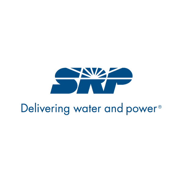 SRP Delivering water and power logo