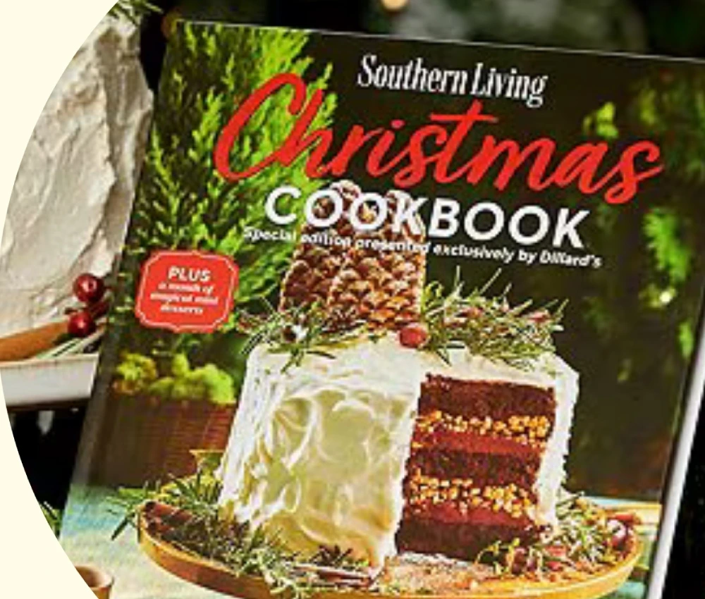 southern living Christmas cookbook cover